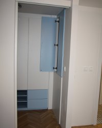 Úprava bytu 1+kk, Praha Holešovice